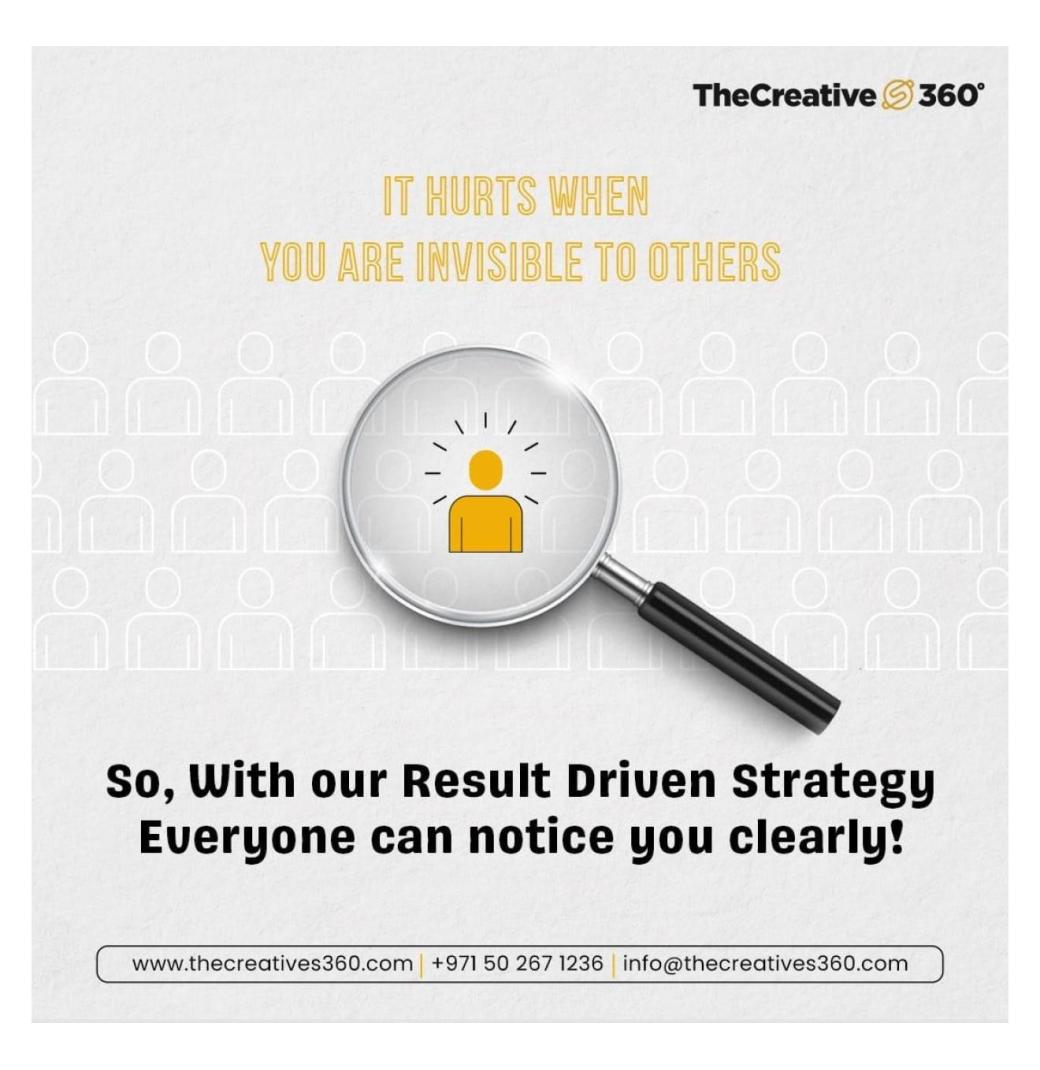 Professional Digital Solutions Agency in Dubai – The Creatives 360