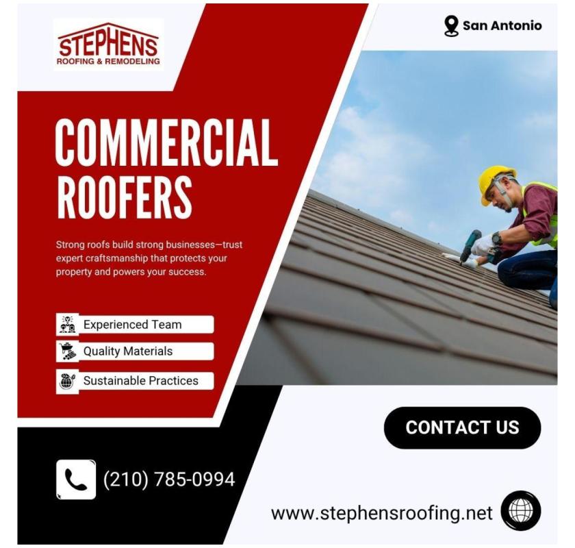 Commercial Roofers in San Antonio