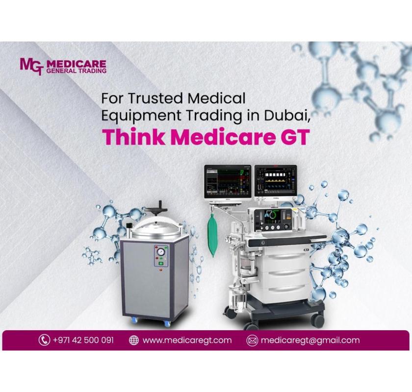 Choose Medicaregt for Trusted and Affordable Medical Equipment Trading in Dubai