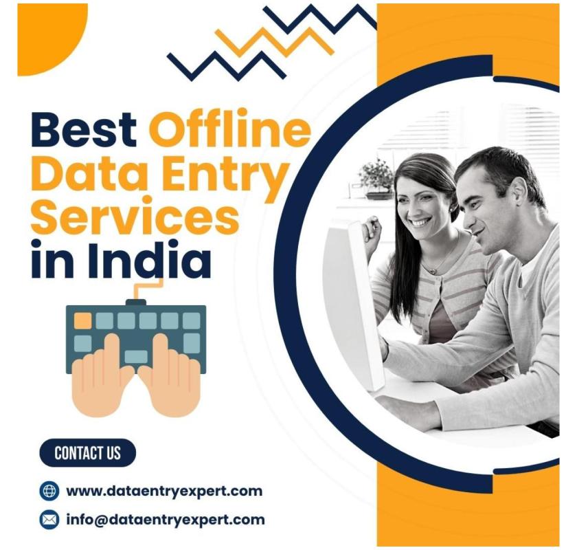 Best Offline Data Entry Services in India