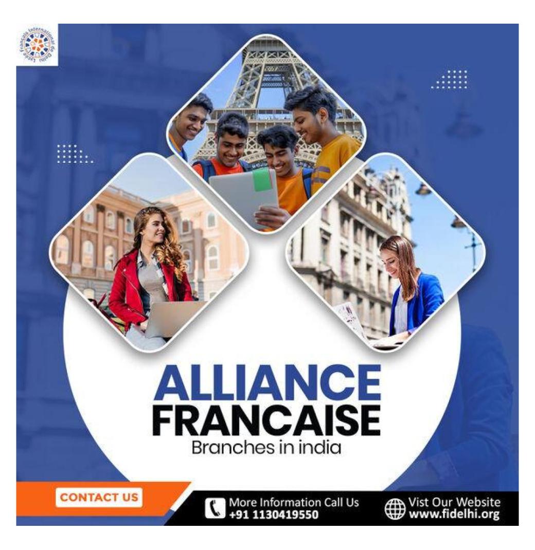 Alliance francaise branches in india