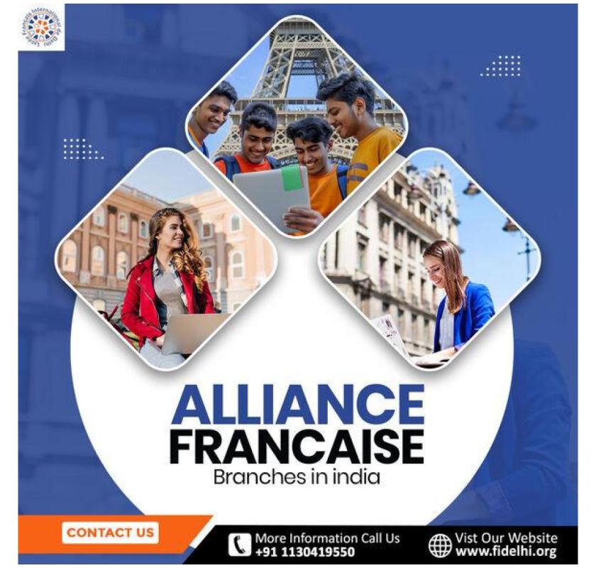 Alliance francaise branches in india