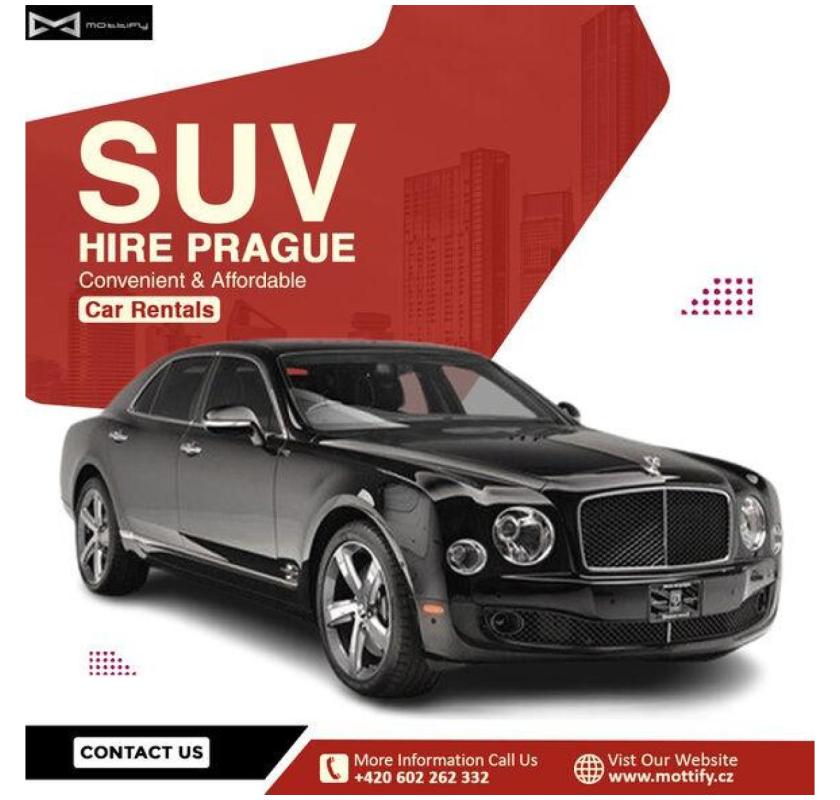 SUV Hire Prague – Convenient & Affordable Car Rentals