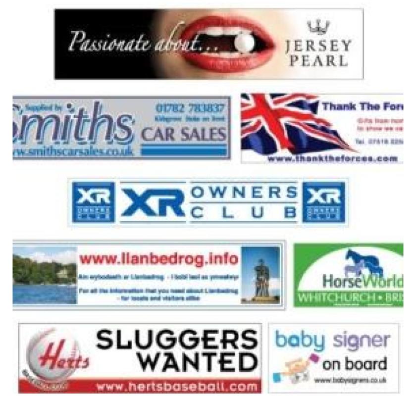 Car Window Stickers UK Experts for High Quality Custom Prints Bade Newby