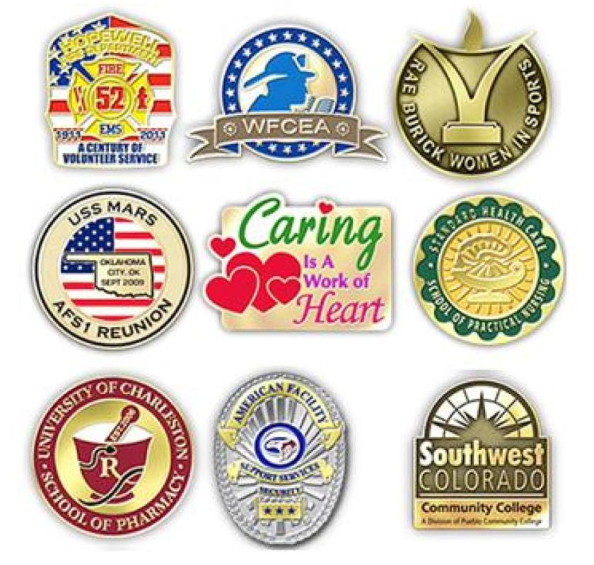 Shine at Events with Promotional Lapel Pins Wholesale Collection