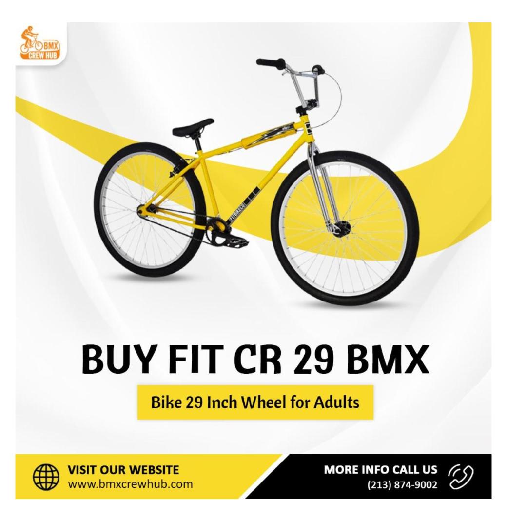Buy Fit CR 29 BMX Bike – 29 Inch Wheel for Adults