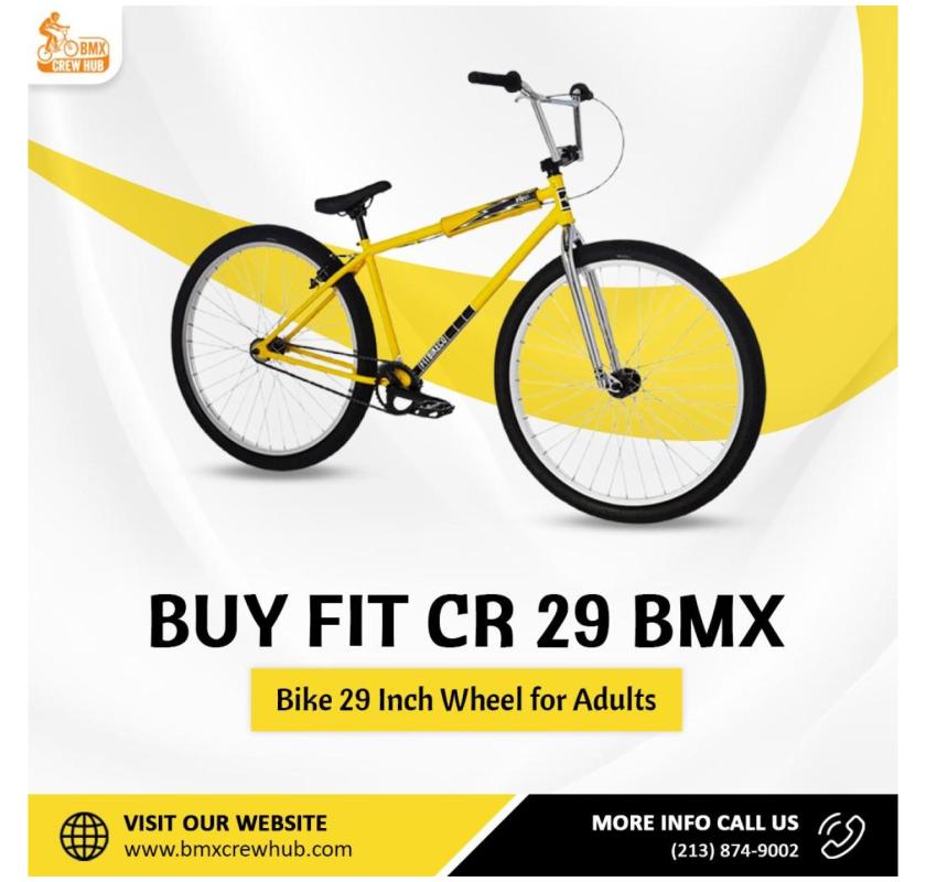 Buy Fit CR 29 BMX Bike – 29 Inch Wheel for Adults