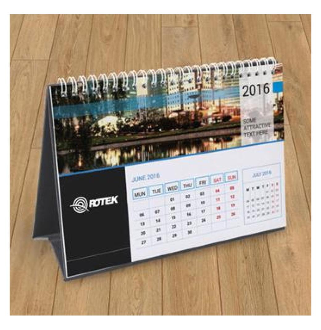 Plan Branding with Custom Desk Calendars Wholesale Collection