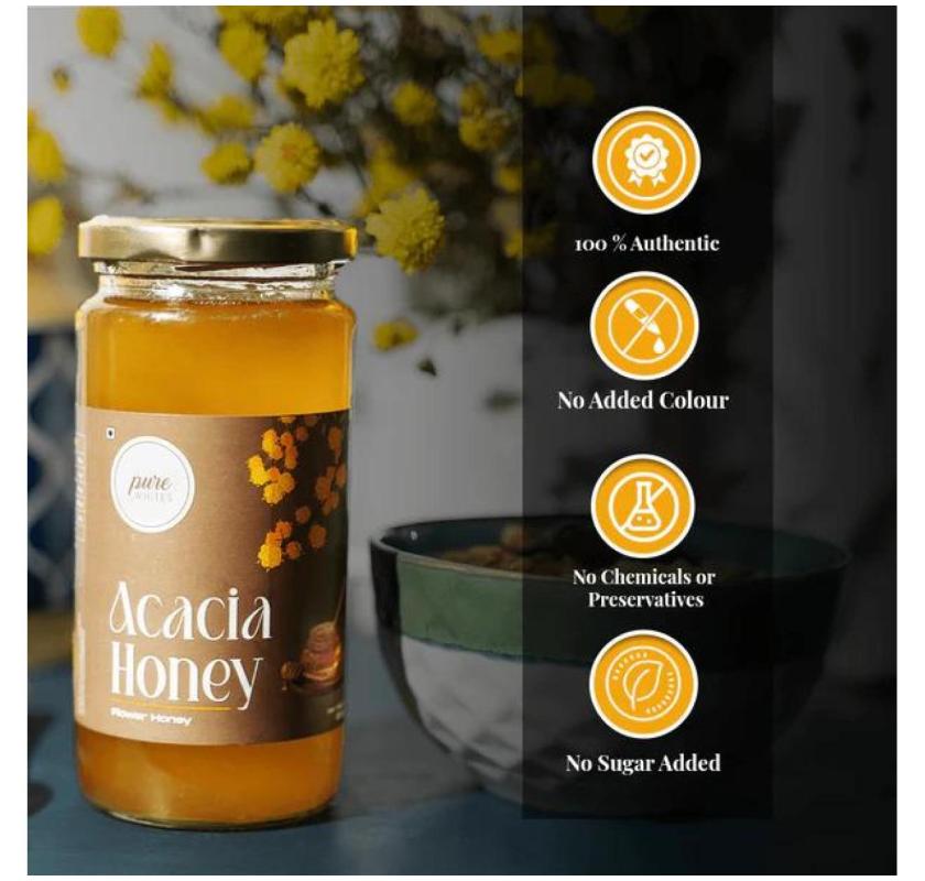 Organic Acacia Honey – Golden Liquid from Nature’s Heart