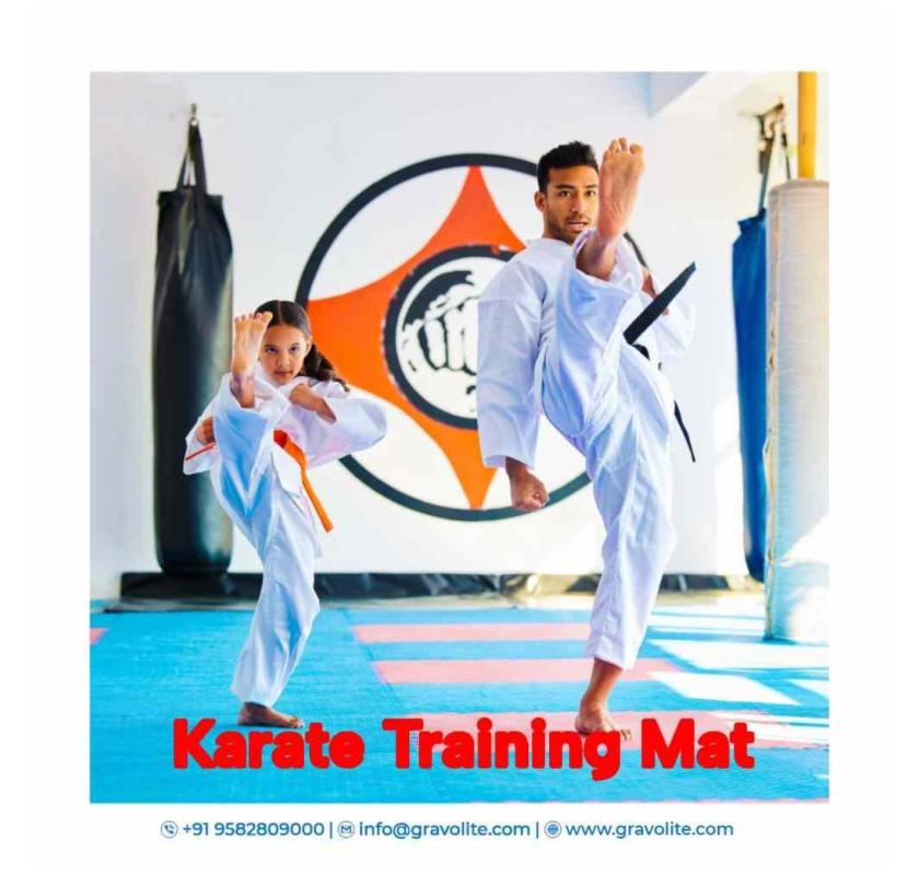 Affordeble Price Premium Karate Mats | Gravolite