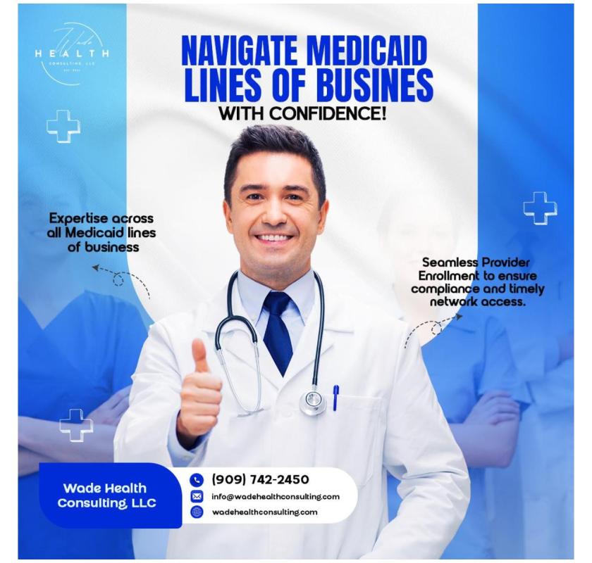 Need contracting support for Medicaid lines of business?