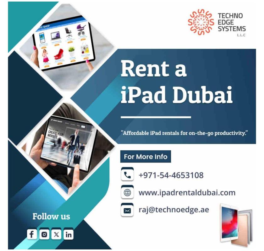 Guide to Renting an iPad for Events – Techno Edge Systems LLC