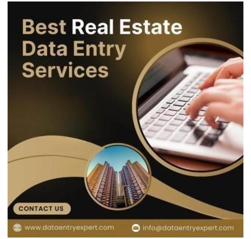 Outsource Real Estate Data Entry Services in India