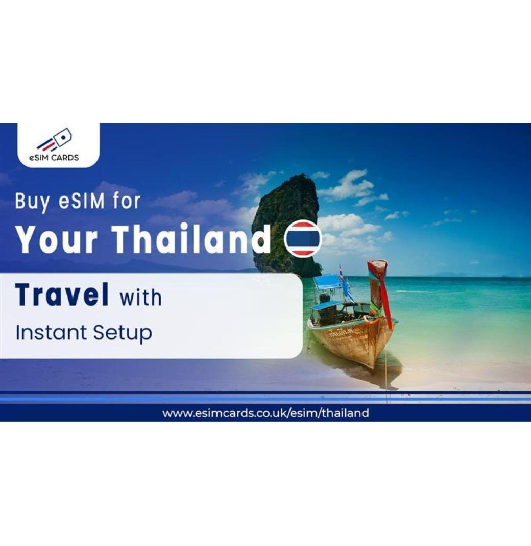 eSIM Thailand by eSIM Cards – Fast Activation, Unlimited 5G & Hassle-Free Travel