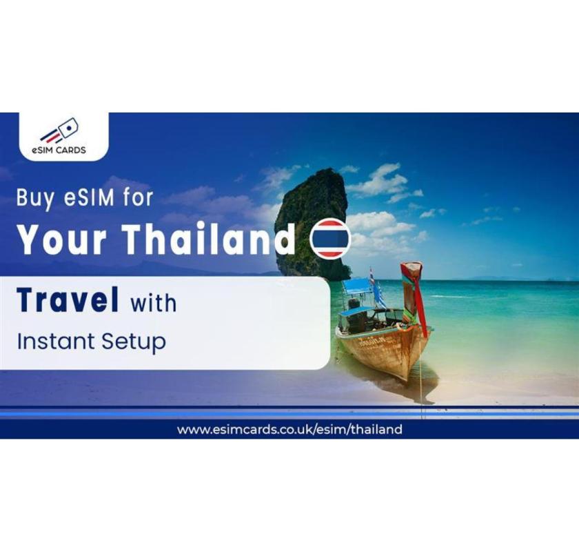 eSIM Thailand by eSIM Cards – Fast Activation, Unlimited 5G & Hassle-Free Travel