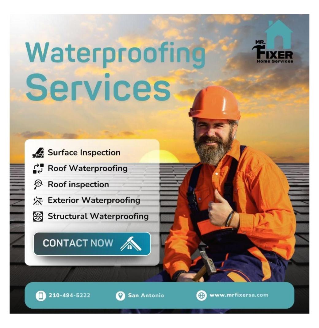 Waterproofing Services in San Antonio