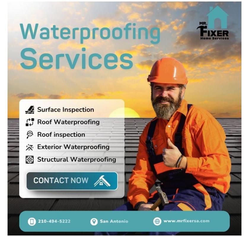Waterproofing Services in San Antonio
