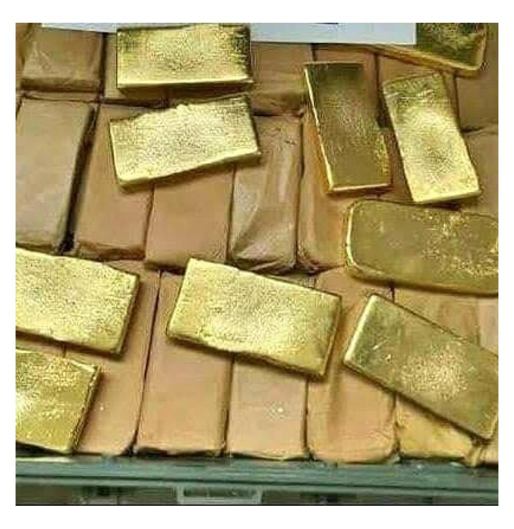 GOLD BARS / NUGGETS AND ROUGH DIAMOND - 2/3
