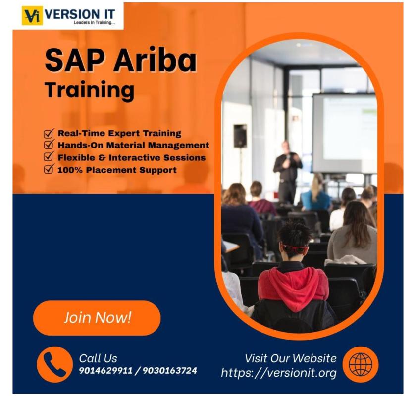SAP ARIBA Training In Hyderabad