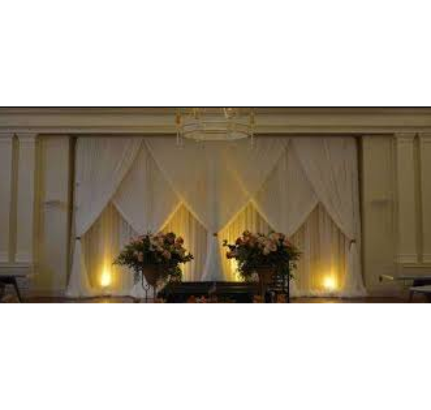 Elegant Pipe and Drape Rental in Atlanta, Georgia – A Touch of Drapery LLC