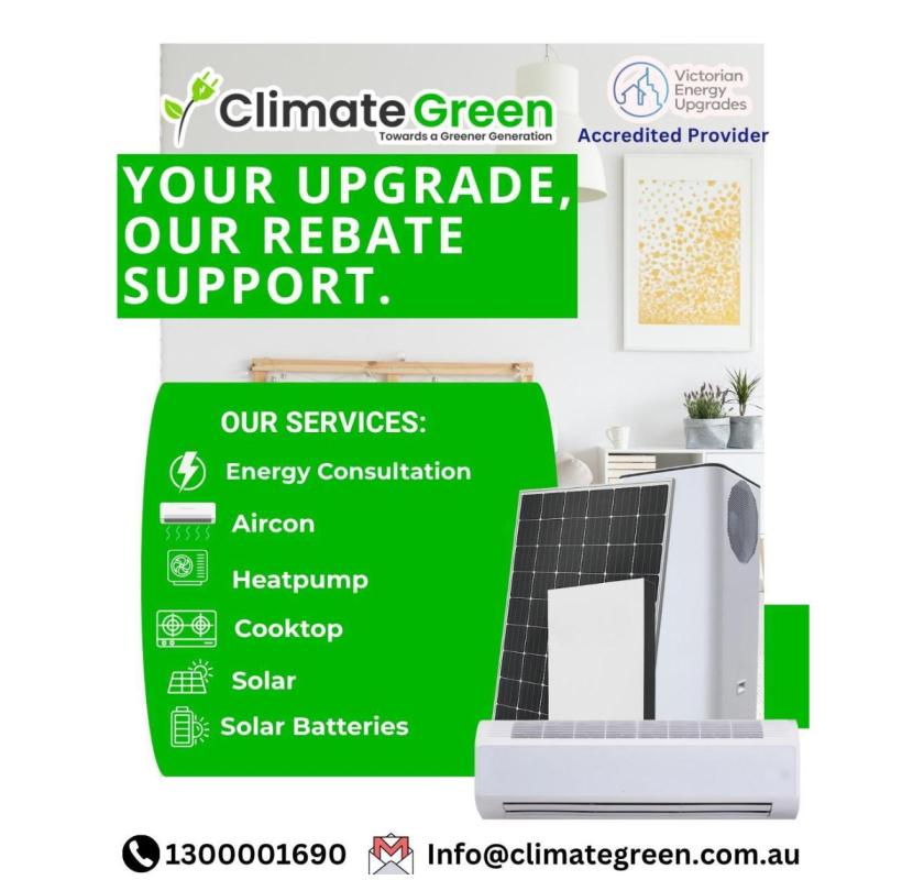 Upgrade Smarter with Climate Green — Get Expert Installation & Rebate Support! 