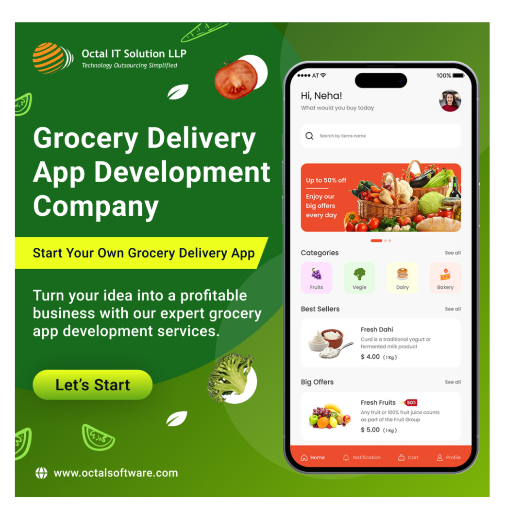 Top Grocery App Development Company | Octal IT Solution