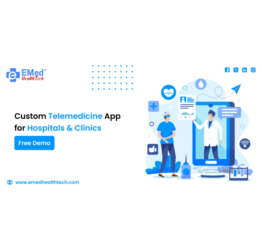 Custom Telemedicine App for Hospitals & Clinics