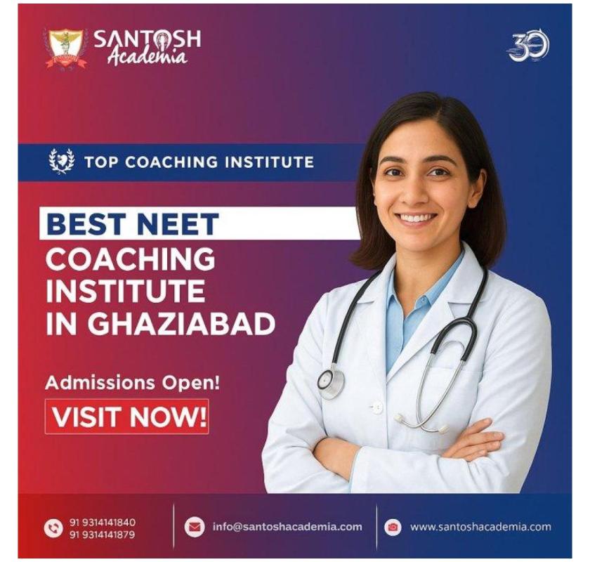 Best NEET Coaching Institute for Medical Aspirants Ghaziabad
