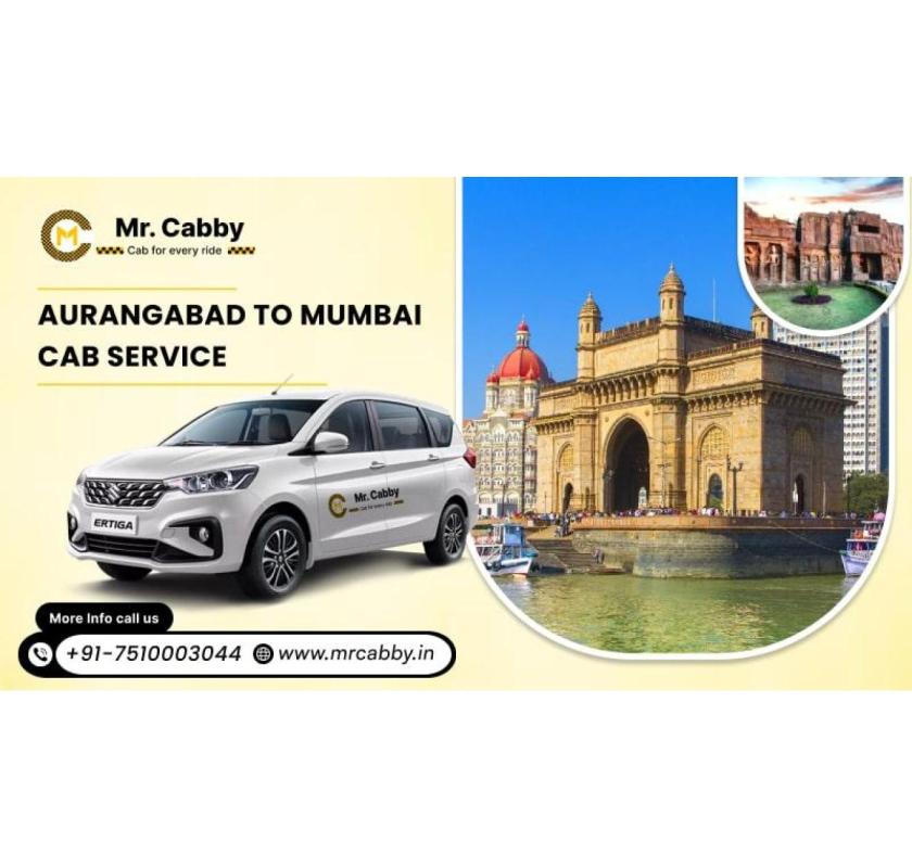 Booking an Aurangabad to Mumbai cab with Mr. Cabby