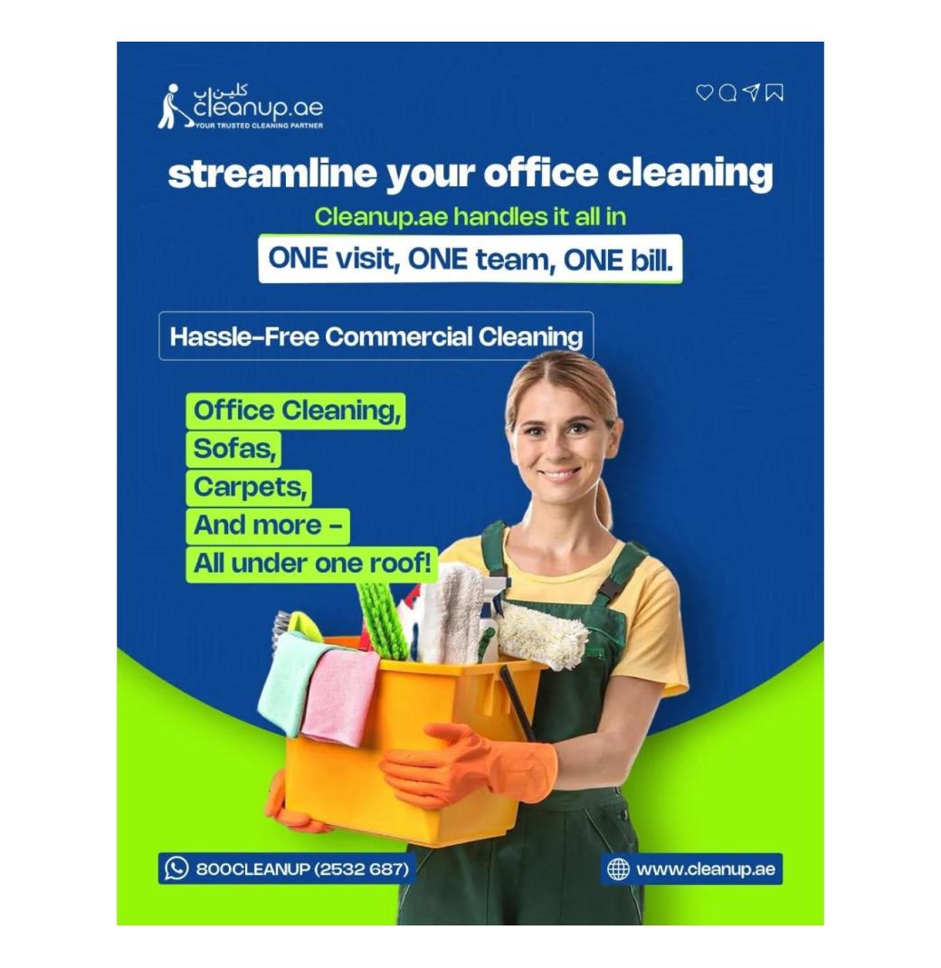 Professional Office Cleaning Services in Dubai – Cleanup.ae