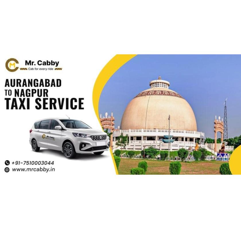 Aurangabad to Nagpur Taxi service with Mr. Cabby