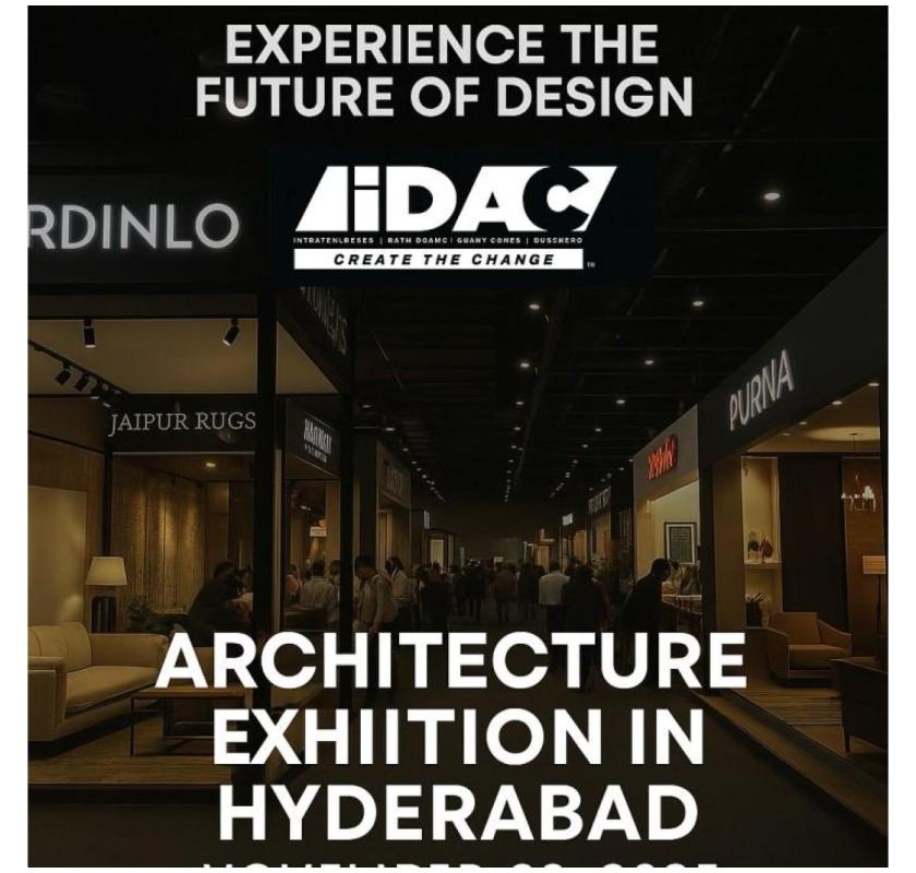Experience the Future of Design at the Architecture Exhibition in Hyderabad – November 20, 2025