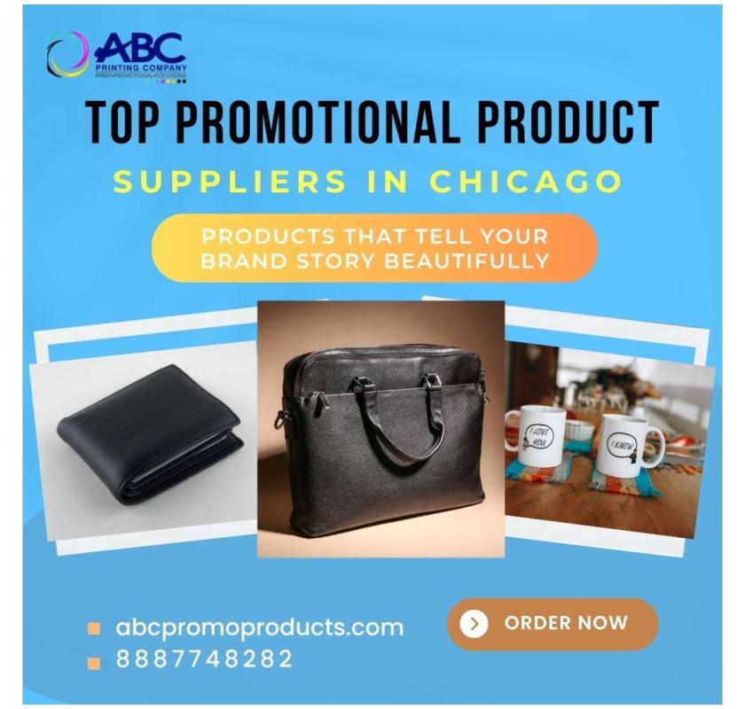 Top Promotional Product Suppliers in Chicago