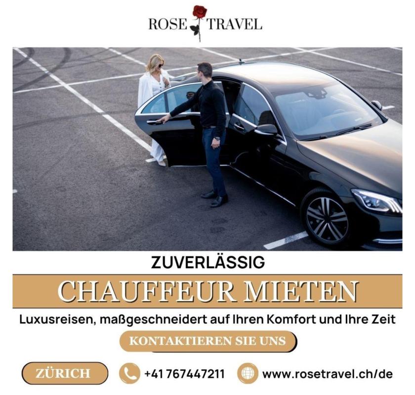 Chauffeur mieten in Zürich
