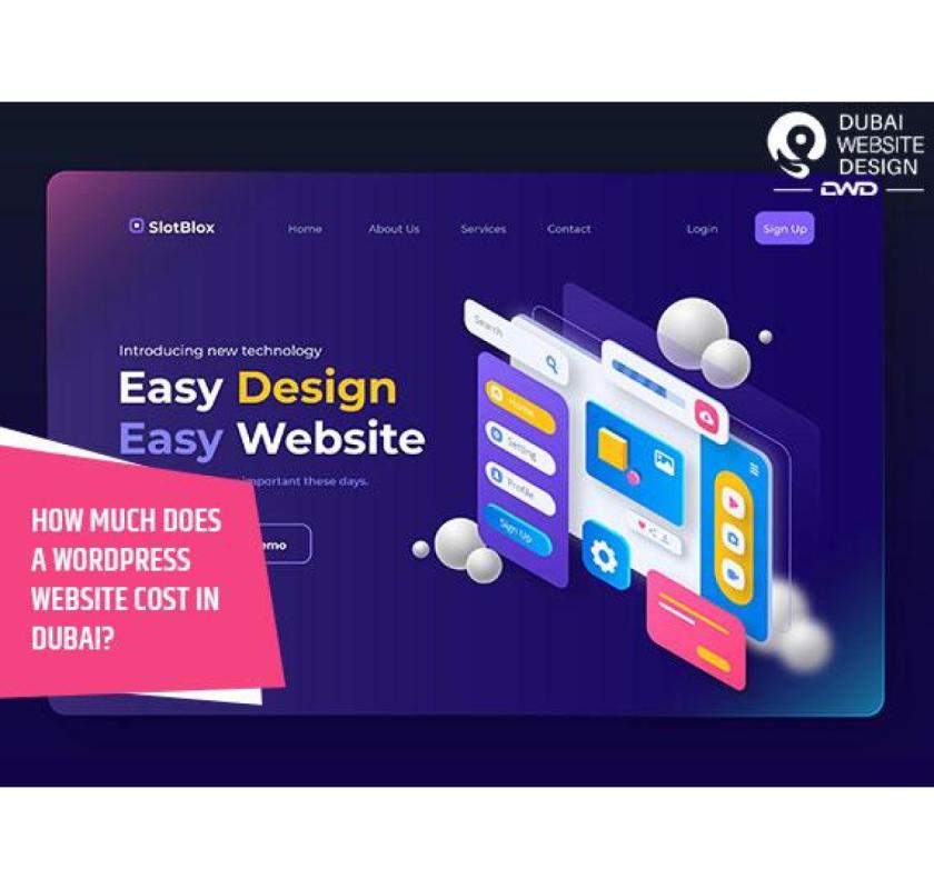 How much does a WordPress website cost in Dubai?