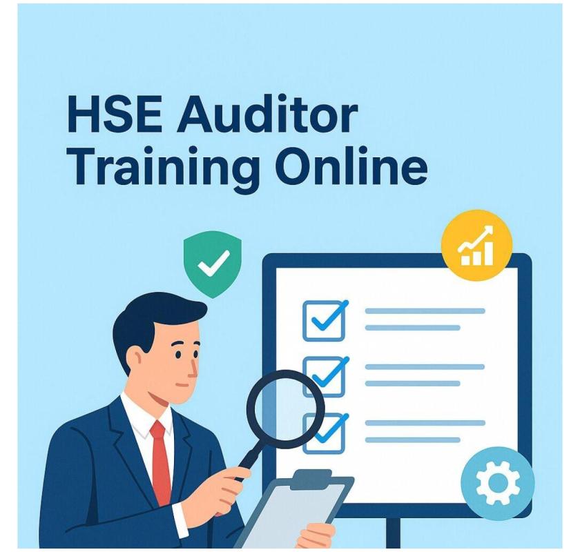Online HSE Auditor Training – ISO 14001 & ISO 45001
