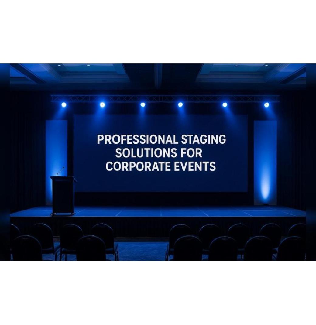 Professional Staging Solutions for Corporate Events