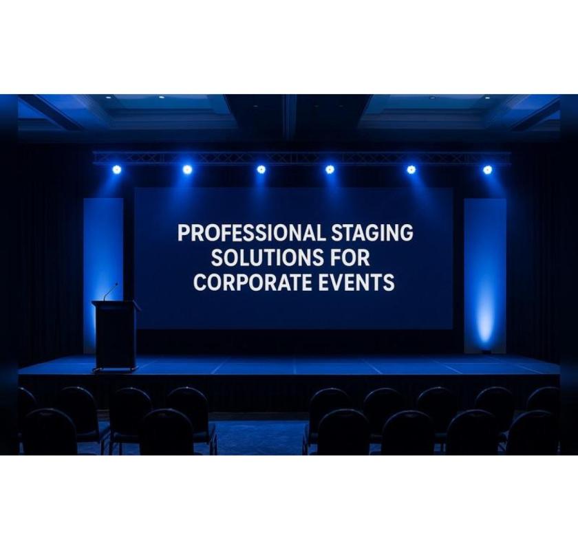 Professional Staging Solutions for Corporate Events