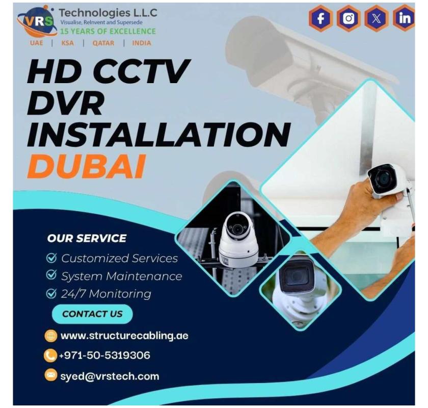 Why Choose Professional HD CCTV DVR Installation Dubai?