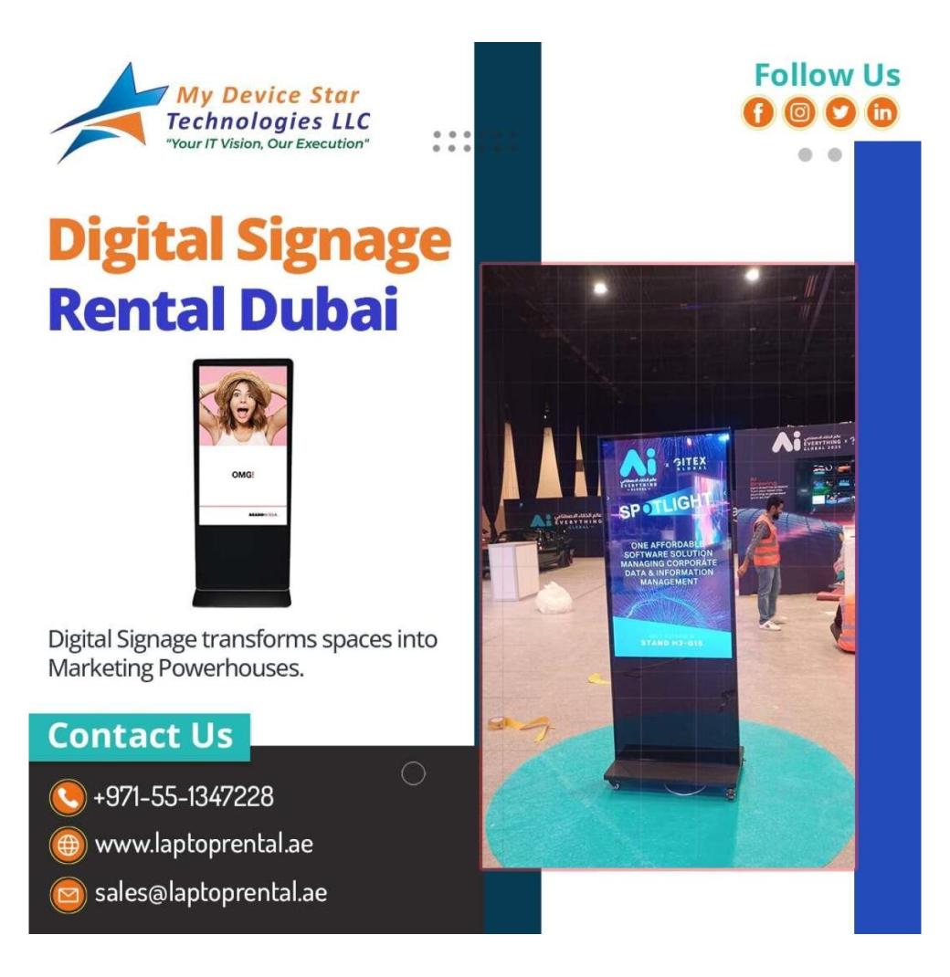 Ways to Cut Costs on Digital Signage Rental in Dubai?