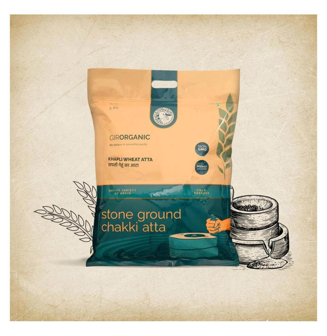 GirOrganic Khapli Wheat Flour: A Healthy, High-Fiber Choice for Modern Nutrition
