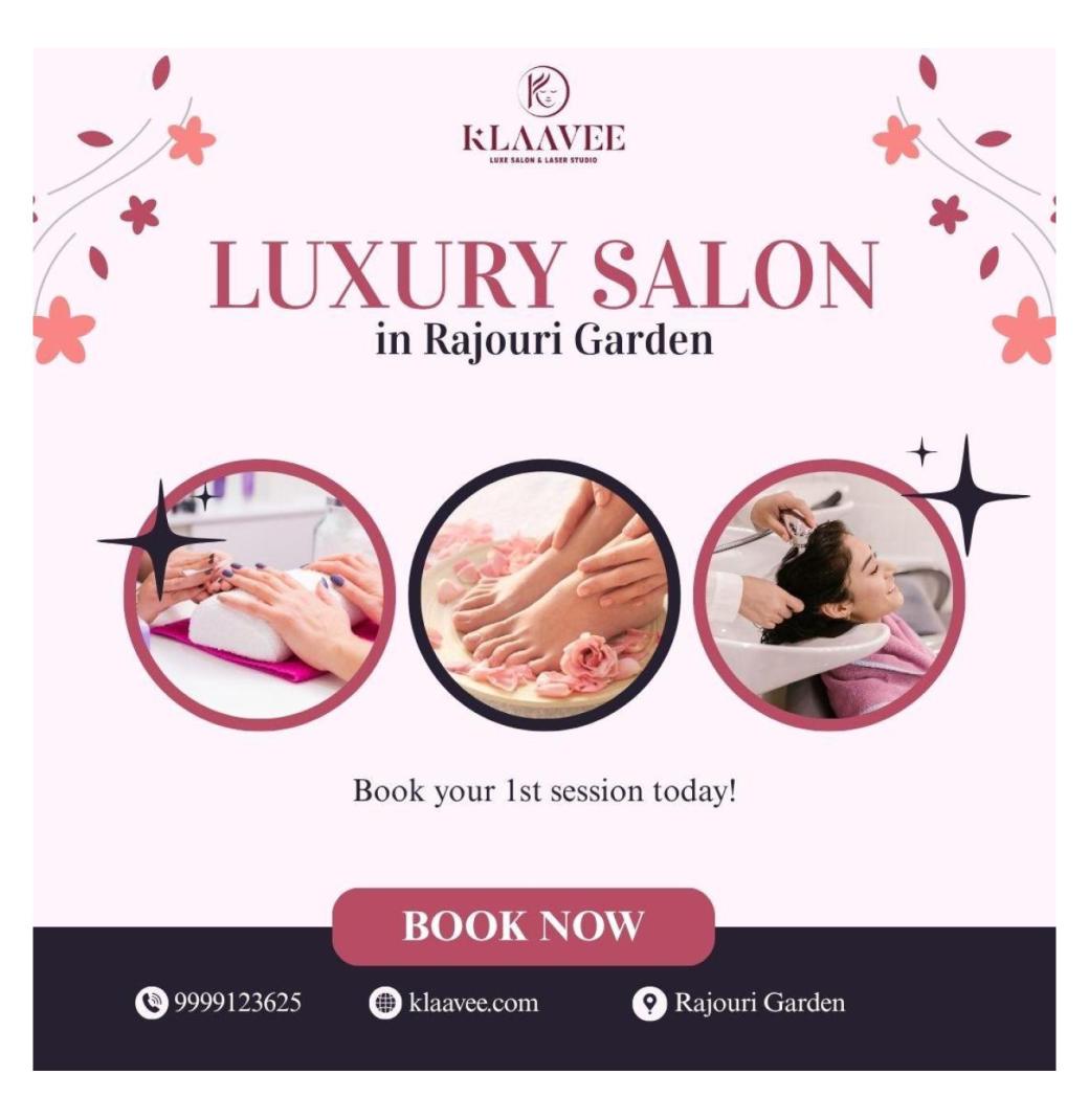 Premium Luxury Salon in Rajouri Garden