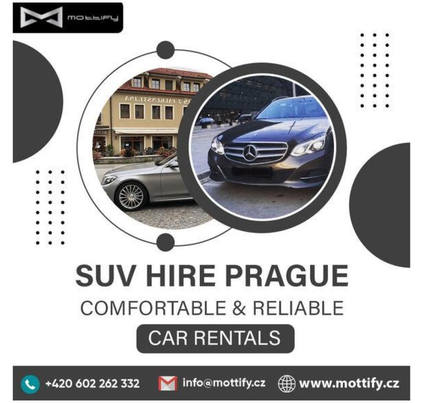 SUV Hire Prague – Comfortable & Reliable Car Rentals