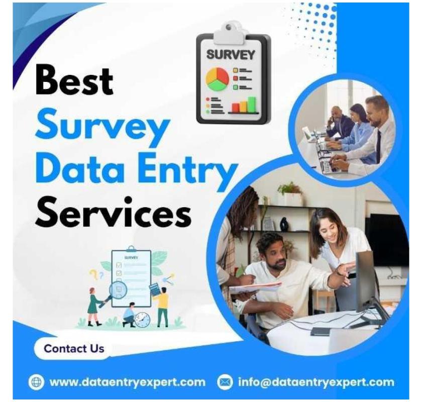 Best Survey & Questionnaire Data Entry Services in India