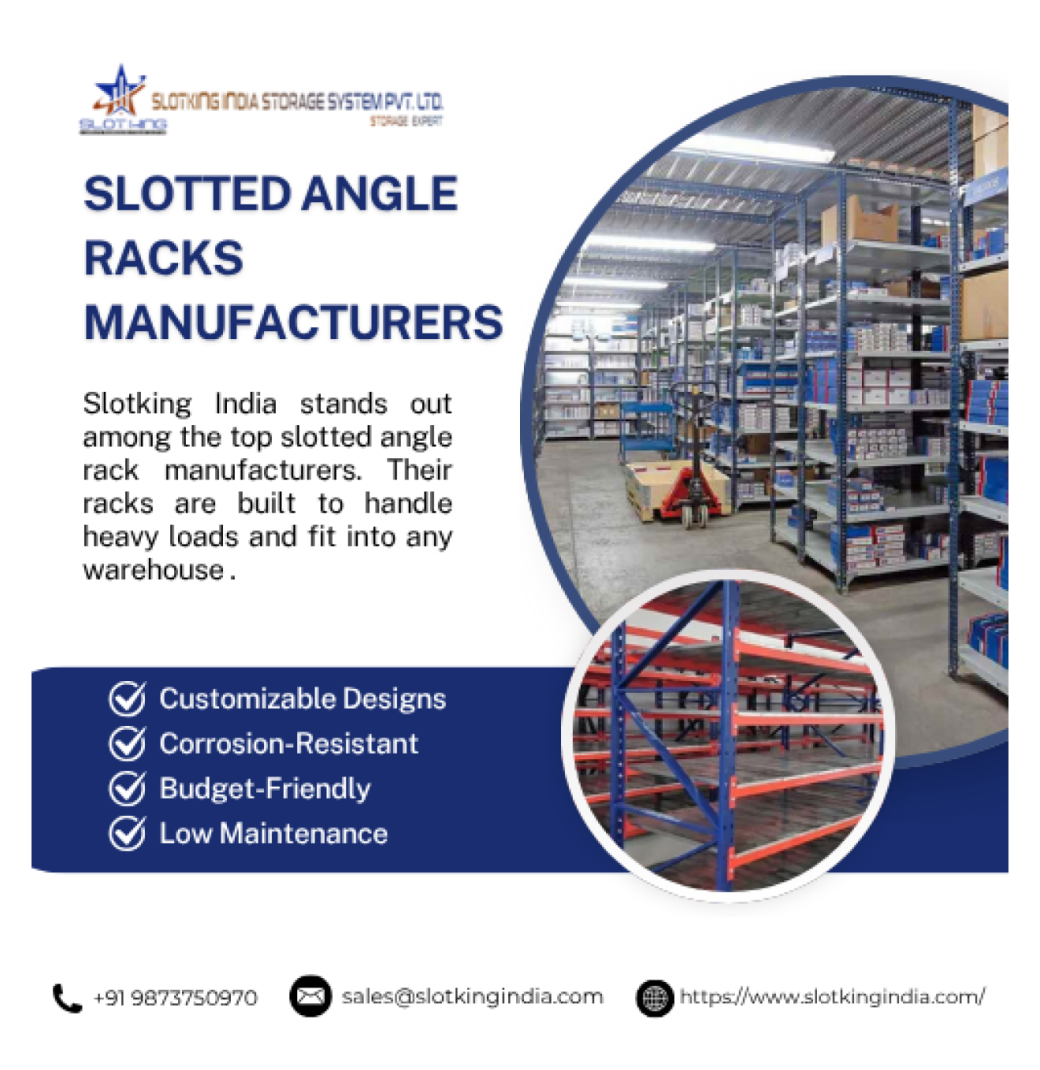 Slotted Angle Rack Manufacturers | Slotking India 