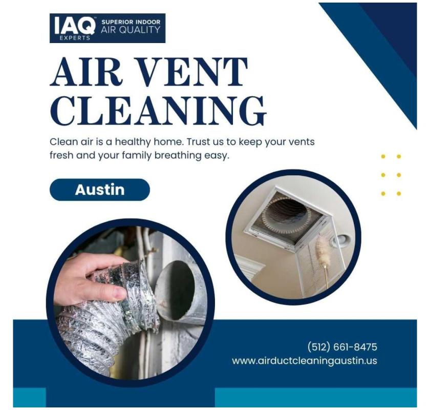 Air Vent Cleaning in Austin