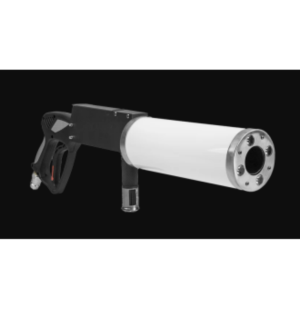 Where Can I Hire a CO2GUNLED – LED CO2 Blaster in Sydney from CR Lighting & Audio?