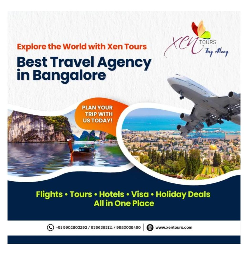 Xen Tours | Leading Tours & Travel Agency in Bangalore