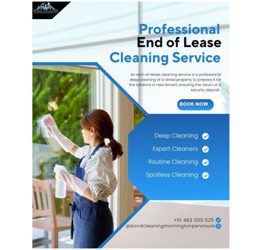 Why Choose Bond Cleaning for End of Lease Cleaning in Crib Point?