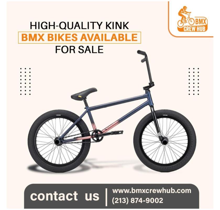 High-Quality Kink BMX Bikes Available for Sale
